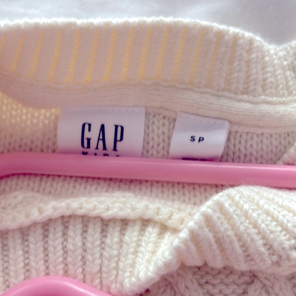GAP Kids knitted Ivory sweater dress Size Small ages 6-8 - Picture 3 of 4